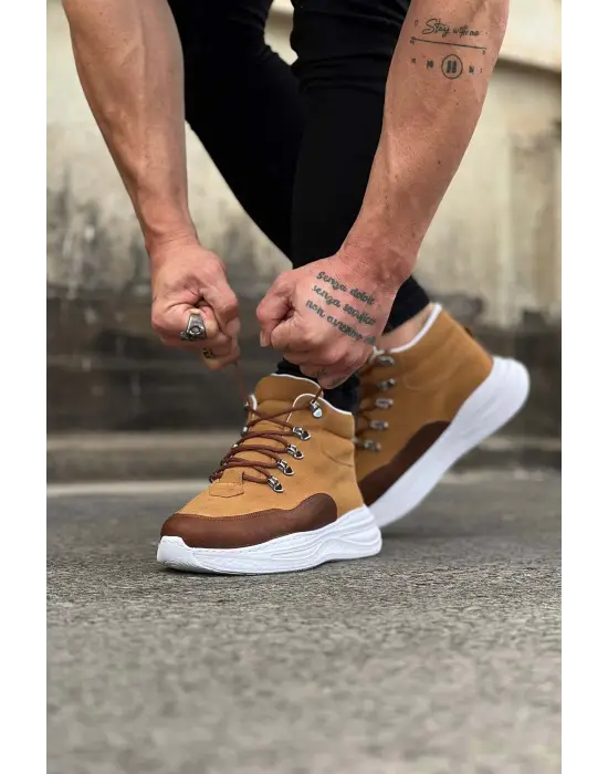 Omarı Yüksek Taban Taba Yarım Bilek Bot