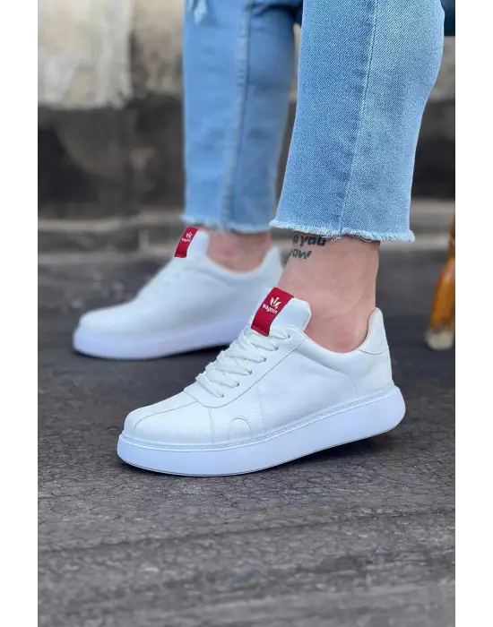 Omarı Beyaz Erkek Casual Ayakkabı