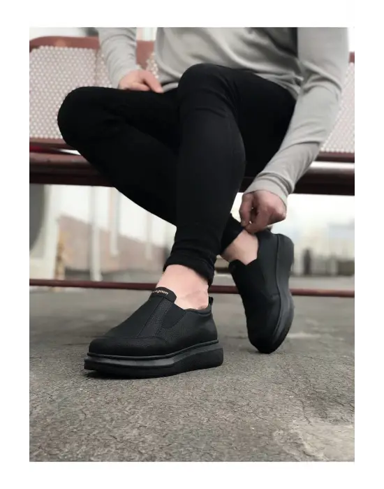 Benorra WG049 Kömür Düz Casual Erkek Ayakkabı