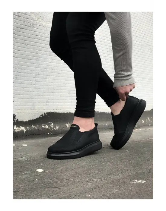 Benorra WG049 Kömür Düz Casual Erkek Ayakkabı