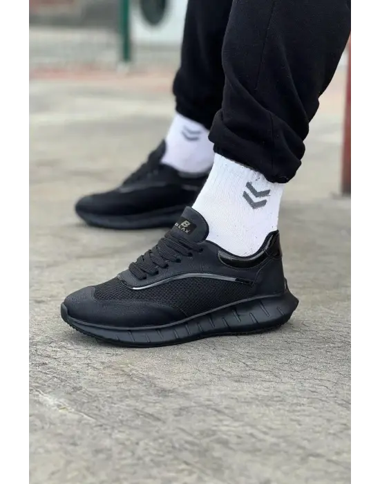 Spor Kömür Triko Ayakkabı Erkek Benorra