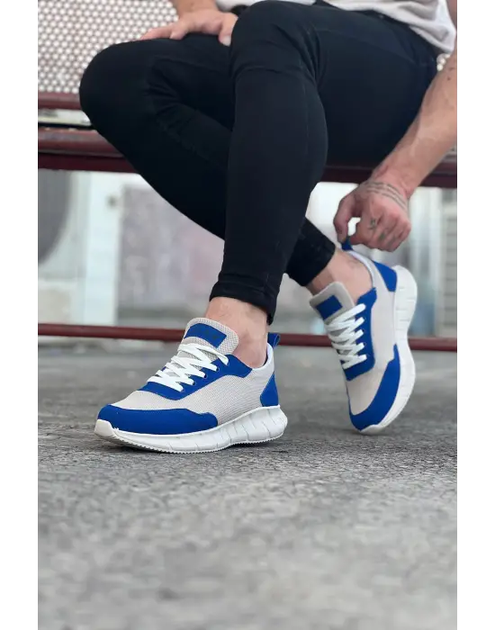 Modern Bej Sax Triko Spor Ayakkabı