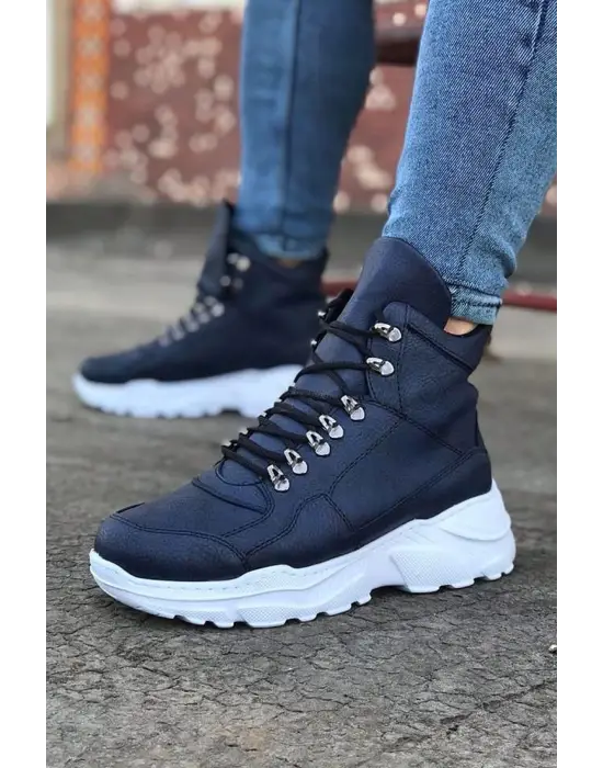 Omarı Lacivert Uzun Bağcıklı Postal Bot