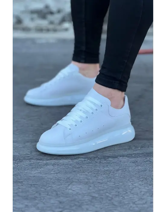 Omarı Beyaz Erkek Casual Ayakkabı