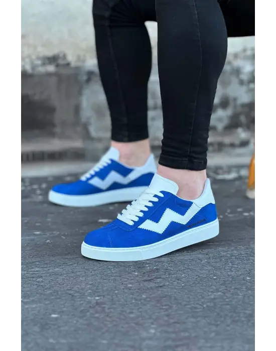 Omarı Mavi Erkek Casual Ayakkabı