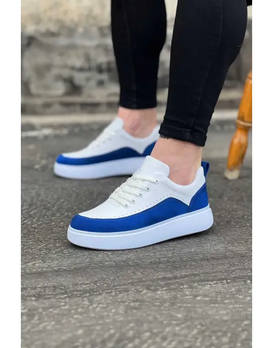 Omarı Beyaz Ortopedik Tabanlı Erkek Casual Ayakkabı