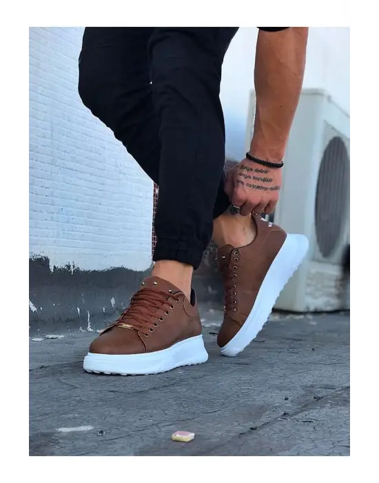 Omarı Yüksek Taban Taba Erkek Ayakkabı