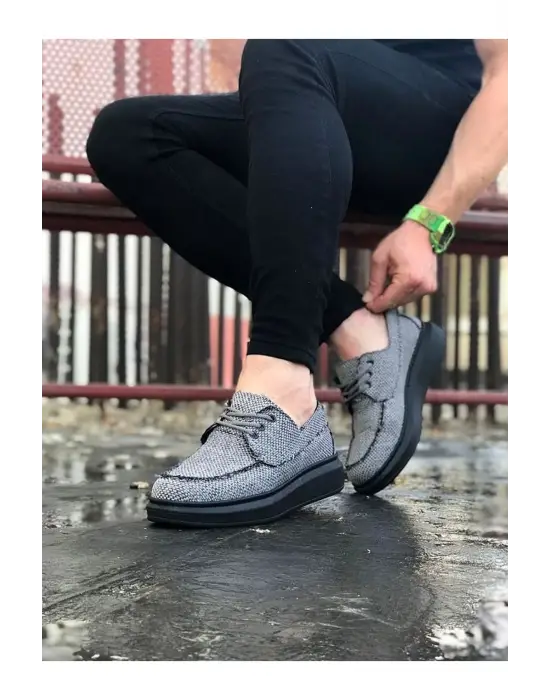 Cool Gri Kömür Erkek Ayakkabı