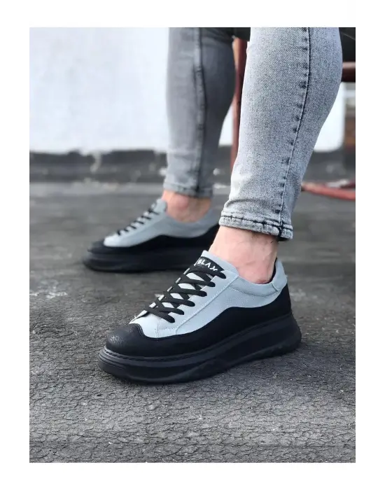 Omarı Şık Kömür Gri Erkek Ayakkabı