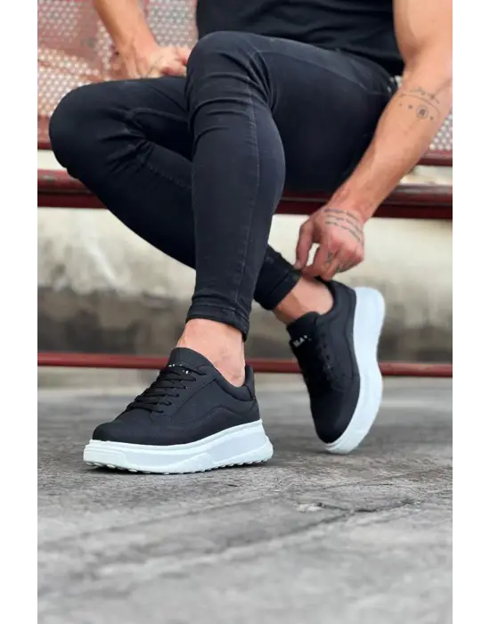 Omarı Siyah Deri Erkek Ayakkabı - Kalite ve Şıklığı Bir Arada Yaşayın