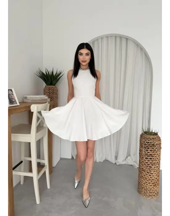 Berl Cep Detaylı Elbise