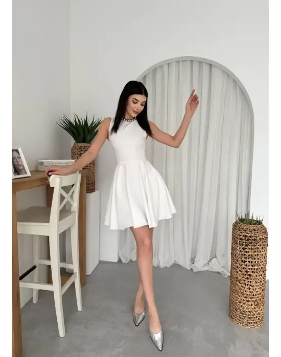 Berl Cep Detaylı Elbise