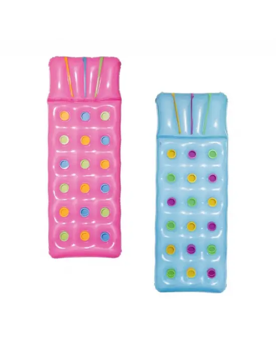 Omarı Şeffaf Bardak Tutuculu Havuz Yatağı 188x71cm