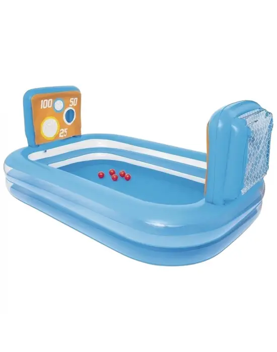 Omarı Çocuklar İçin Eğlenceli Büyük Boy Şişme Havuz - Oyun Alanı
