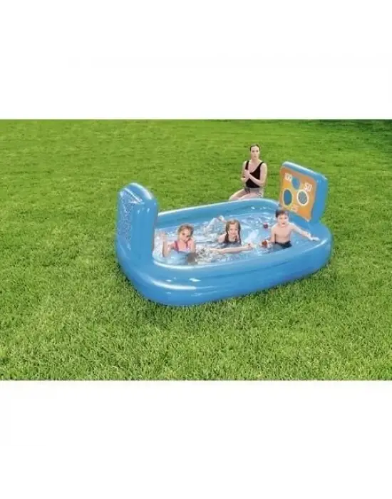 Omarı Çocuklar İçin Eğlenceli Büyük Boy Şişme Havuz - Oyun Alanı