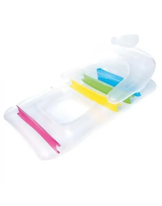 Omarı Yüksek Sırt Destekli Şişme Deniz Yatağı - Rahat ve Dayanıklı