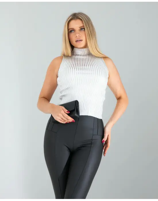 Göz Alıcı Varaklı Triko