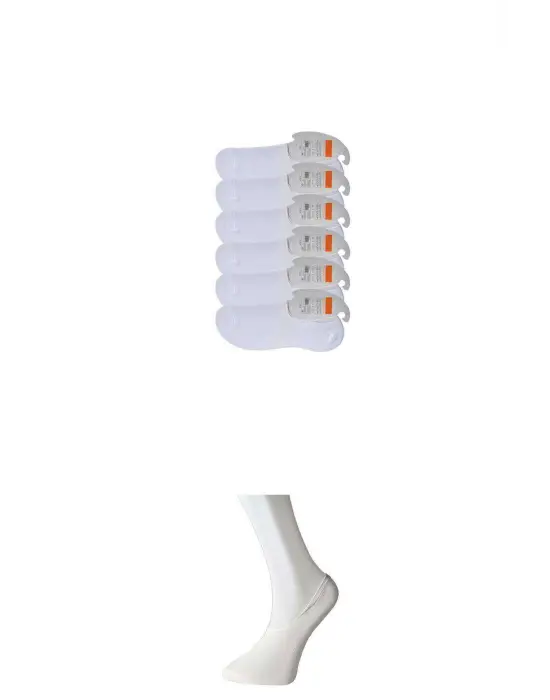 Omarı Ultra Konforlu Beyaz Erkek Çorap Seti