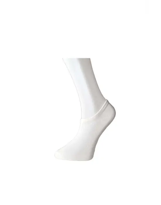 Omarı Invisible White Mens Socks 15-Pack