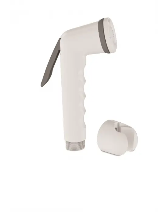 Beyaz-gri Plastiktaharetmatik Şattaf Başlık