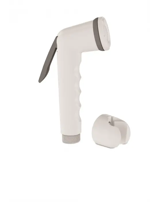 Beyaz-gri Plastiktaharetmatik Şattaf Başlık