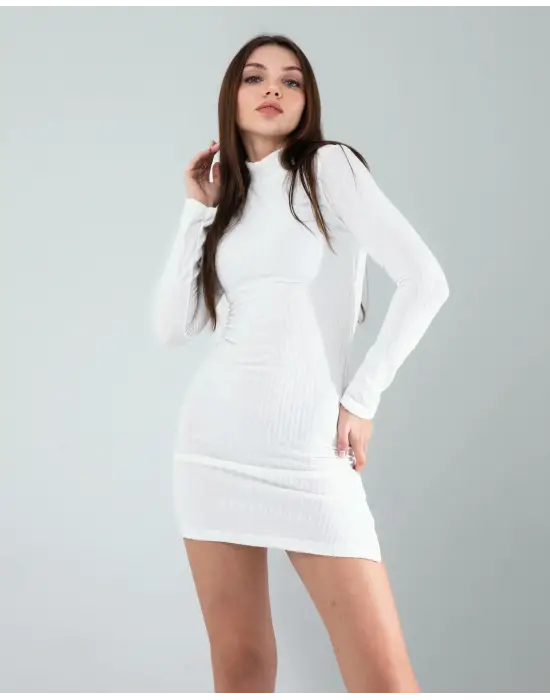 Trend Mini Triko Elbise