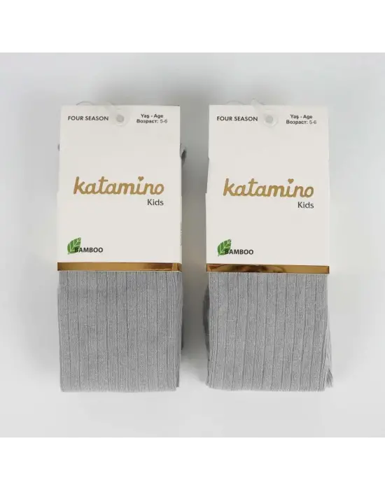 Beyza Kız Bambu Külotlu 1-5 Yaş  Gri