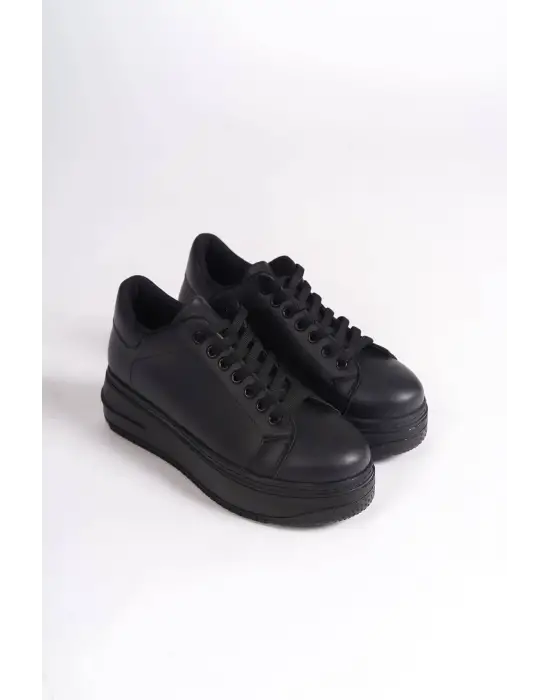 Trend Rahat Spor Ayakkabı - Siyah