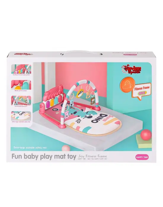 Omarı Pianolu Dinazor Oyun Halısı