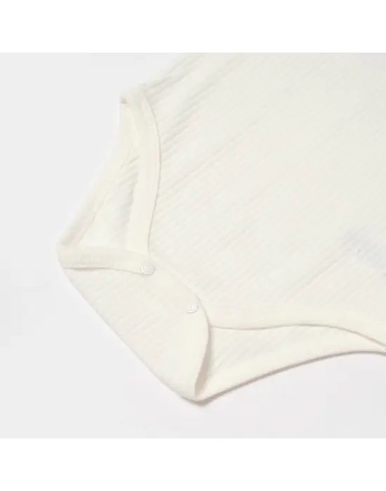 Bibaby Biorganic Koala Jungle Kısa Kol Bebek Body 56972 Pembe