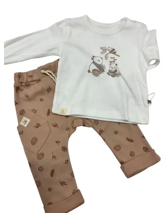 Bibaby Biorganic Love Our Earth 2Li Takım 59817 Mocha
