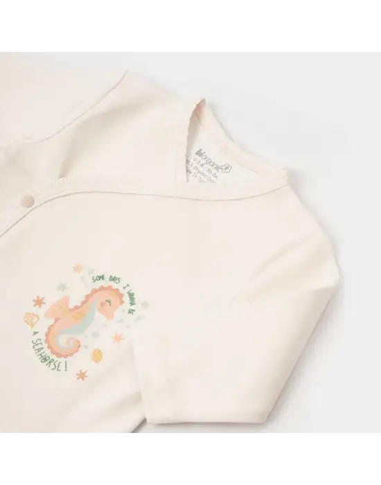 Omarı Organik Seahorse Bebek Hastane Çıkış Seti