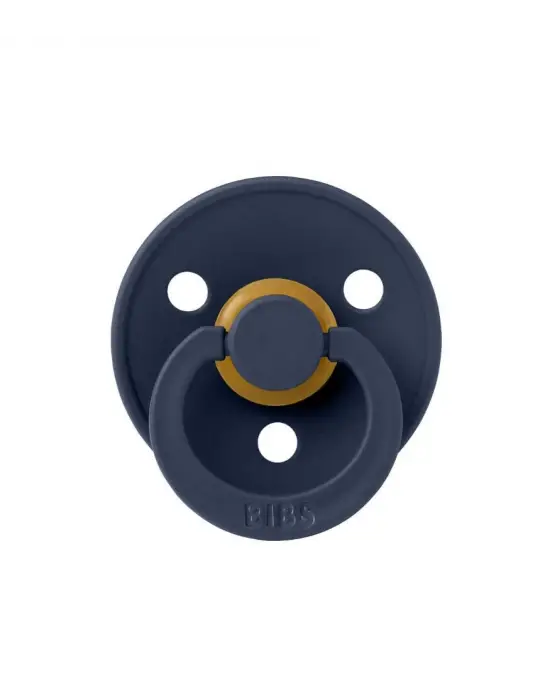 Bibs Colour Kauçuk Emzik 6-18 Ay Deep Space