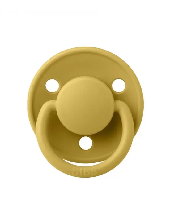 Bibs De Lux Silikon Emzik 0-36 Ay Mustard