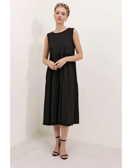 Modern Uzun Örme Elbise