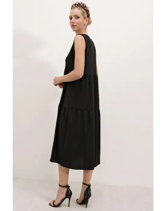 Modern Uzun Örme Elbise