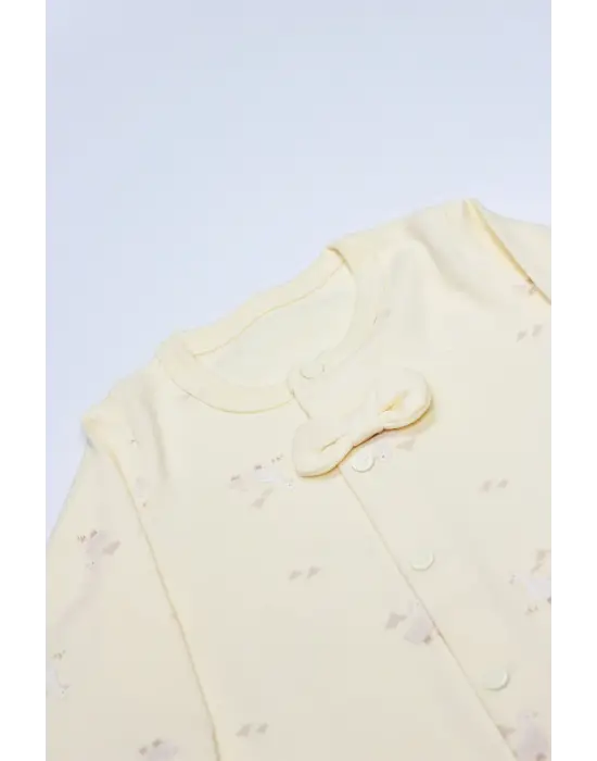 Bistyle 10Lu Hastane Çıkışı Welcome Baby Duck 11103 Sarı-Ekru