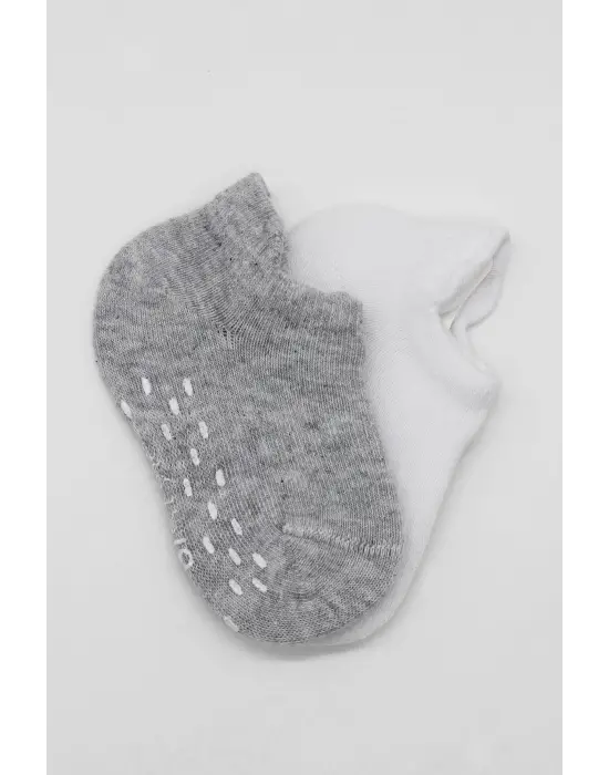 Omarı Kaymaz Tabanlı Basic Penye Çorap Seti