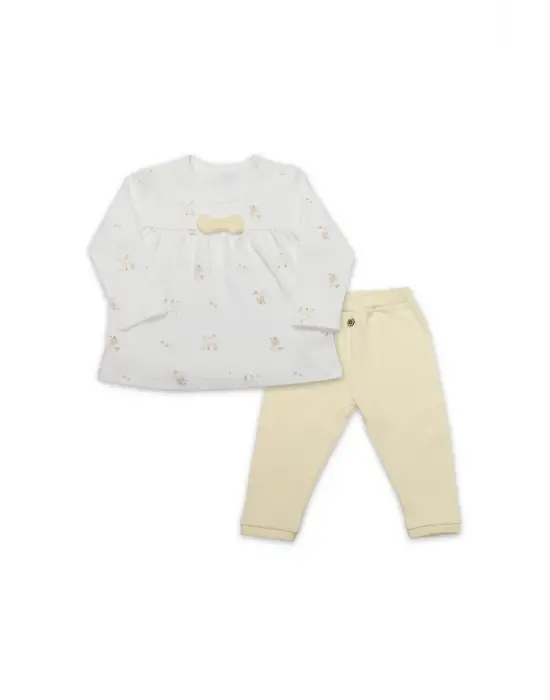 Bistyle 2li Takım Welcome Baby Duck 14104 Sarı