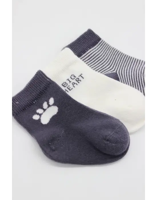 Omarı Yumuşak Penye Malzemeden 3Lü Çorap Seti