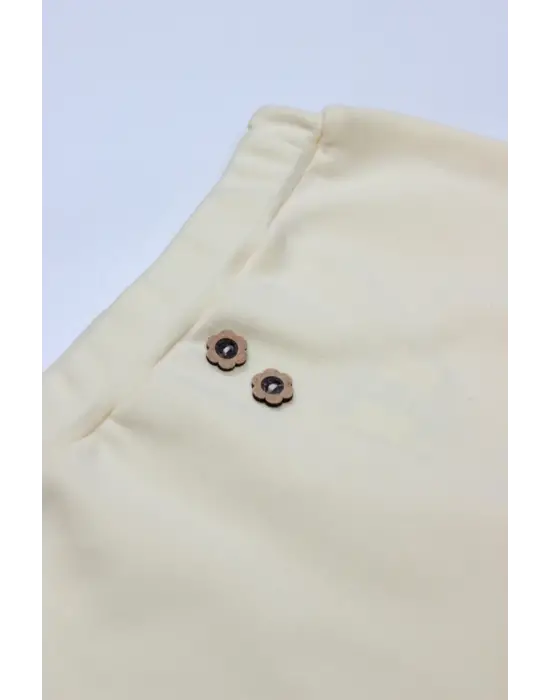 Bistyle 3lü Zıbın Takım Welcome Baby Duck 13104 Sarı-ekru