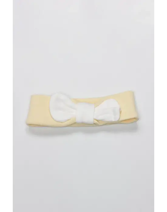 Bistyle 3lü Zıbın Takım Welcome Baby Duck 13104 Sarı-ekru