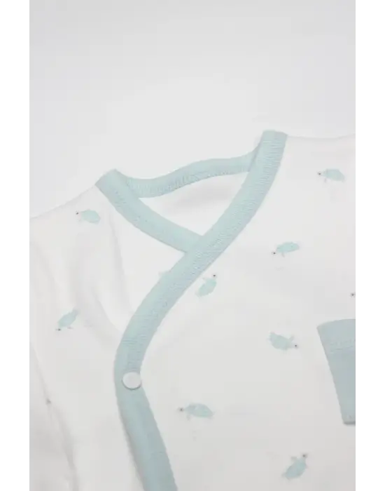 Bistyle 3lü Zıbın Takım Hello World 13105 Mint