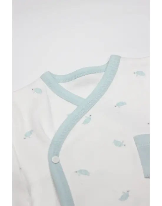 Bistyle 3Lü Zıbın Takım Hello World 13105 Mint