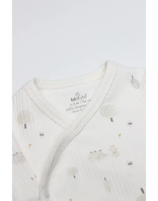 Bistyle Always Dream 3Lü Zıbın Takım 13110 Ekru Bej