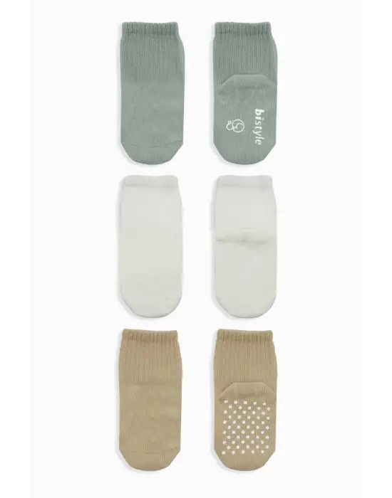 Omarı Kaymaz Penye Soket Çorap Seti - Ekstra Konfor ve Şıklık!