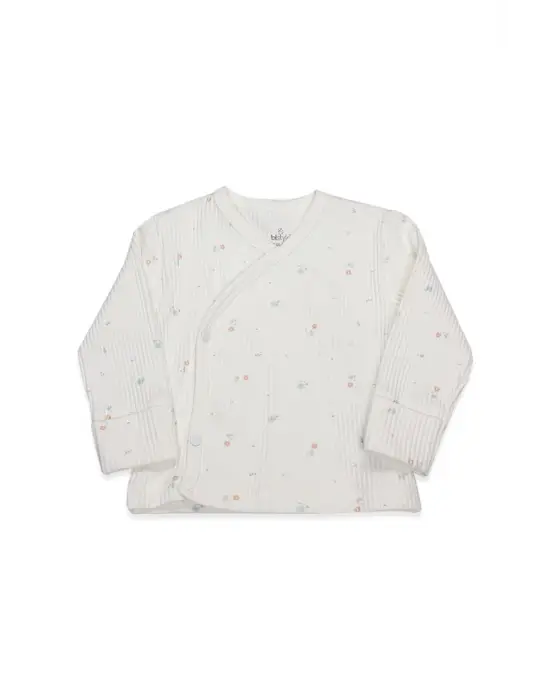 Bistyle Bloom White 3Lü Zıbın Takım 13112 Ekru Gül Kurusu