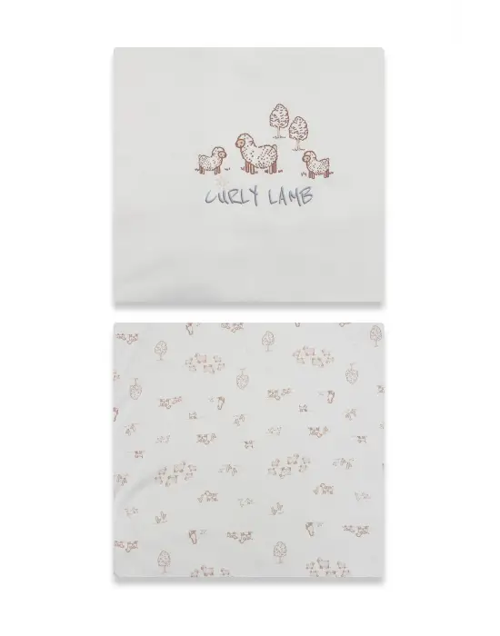 Bistyle Curly Lamb 10lu Hastane Çıkışı 11106 Bej Mavi Ekru