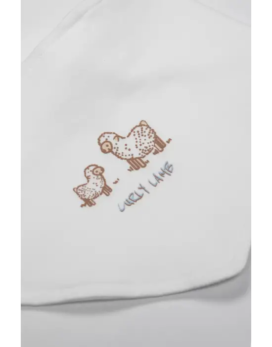 Bistyle Curly Lamb 10lu Hastane Çıkışı 11106 Bej Mavi Ekru