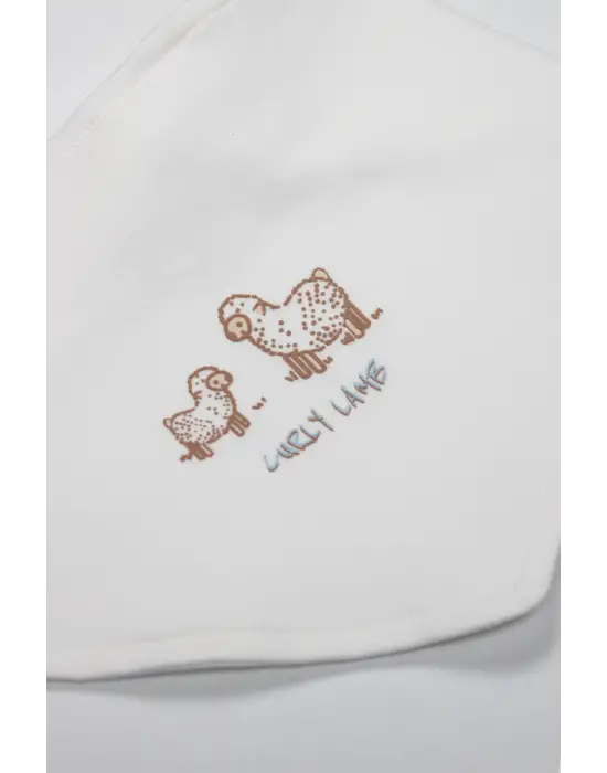 Bistyle Curly Lamb 10Lu Hastane Çıkışı 11106 Bej Mavi Ekru